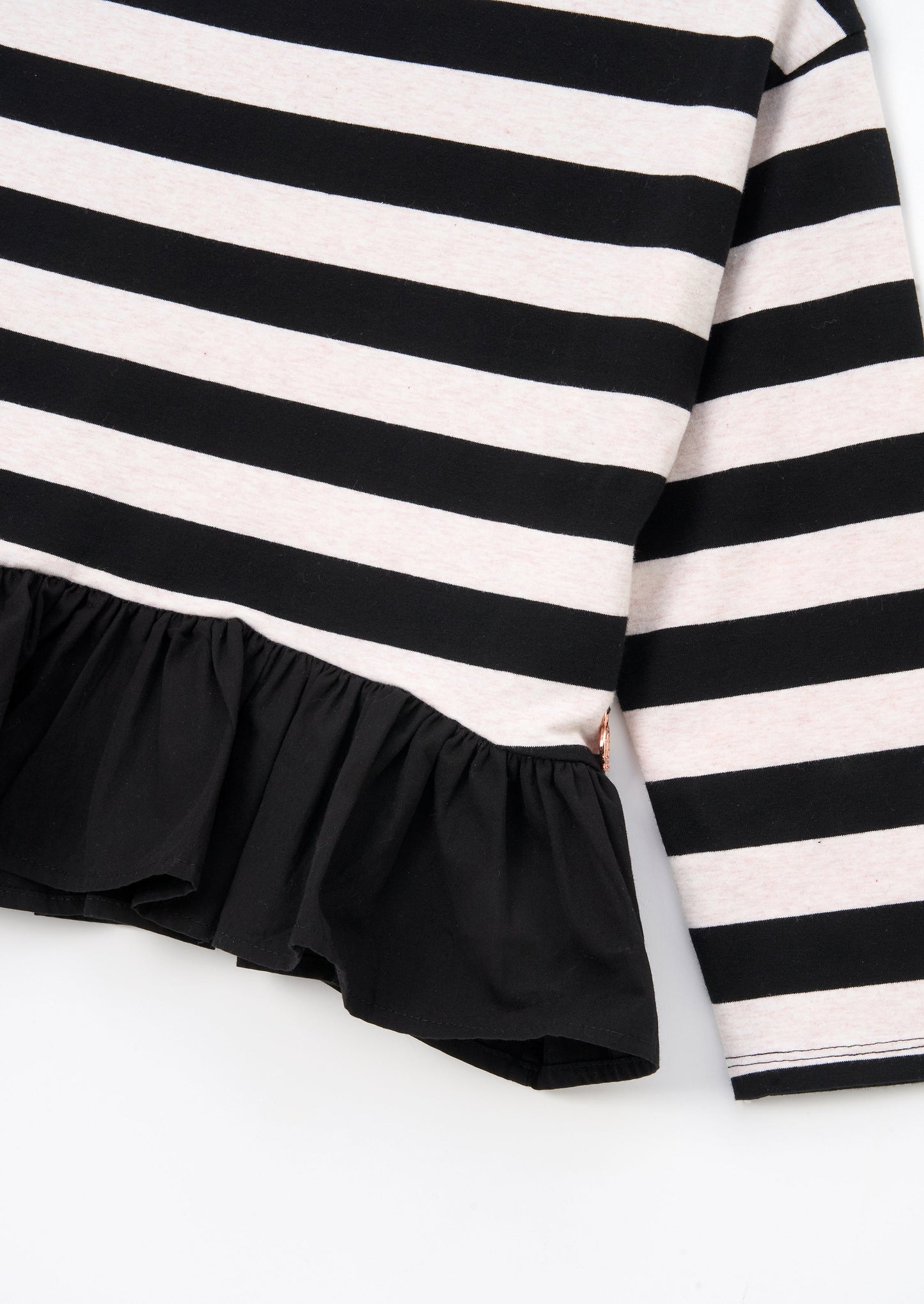 Marley Stripe Peplum Tee
