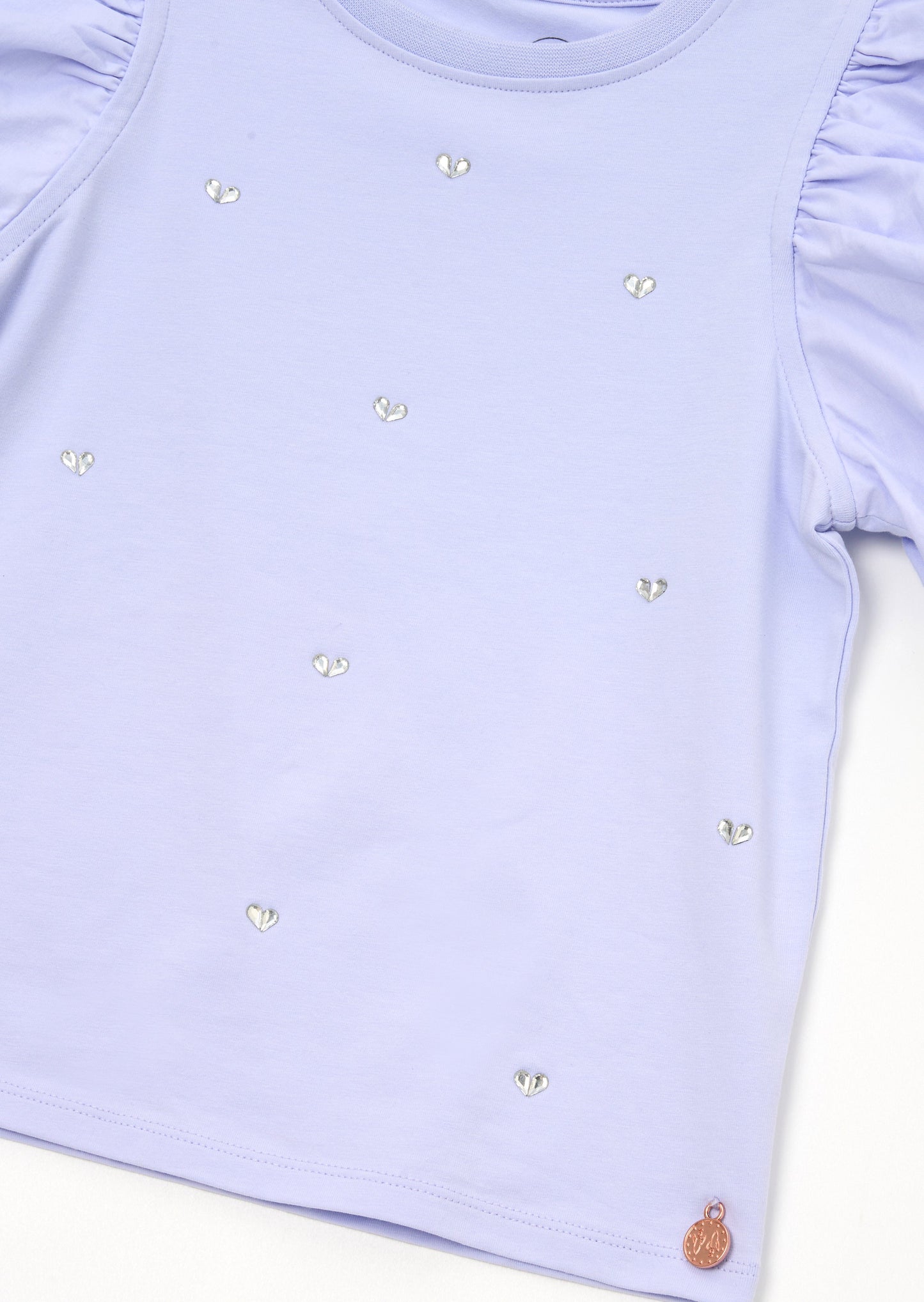 Anya Diamonte Puff Sleeve Tee