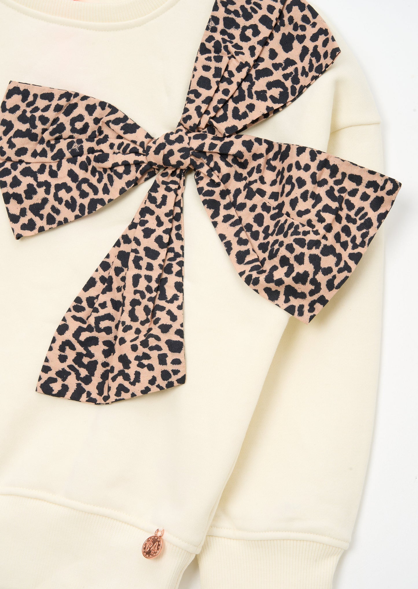 Paige Bow Shoulder Sweatshirt
