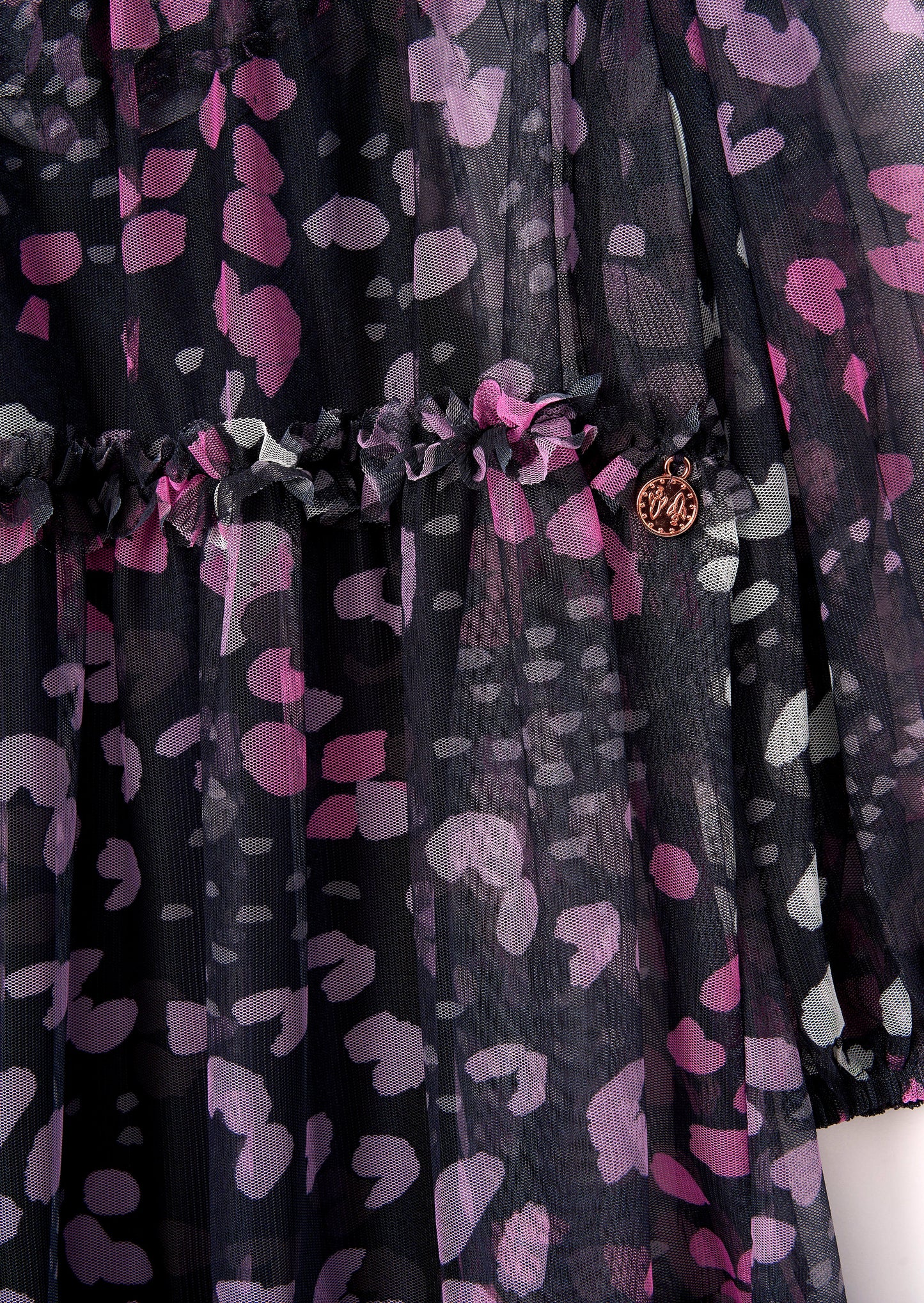 Cara Printed Mesh Dress