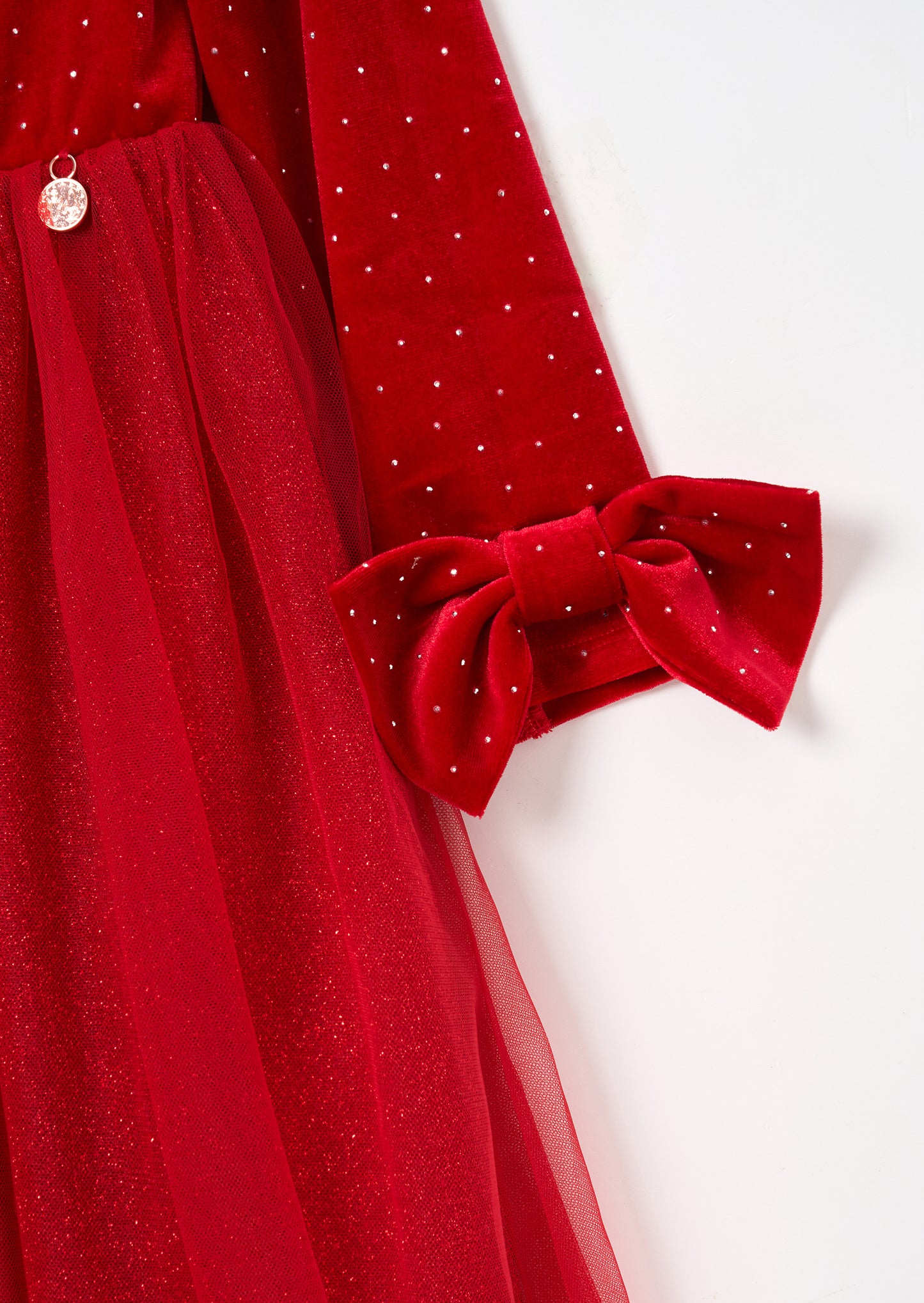 Elsie Velvet Tulle Dress