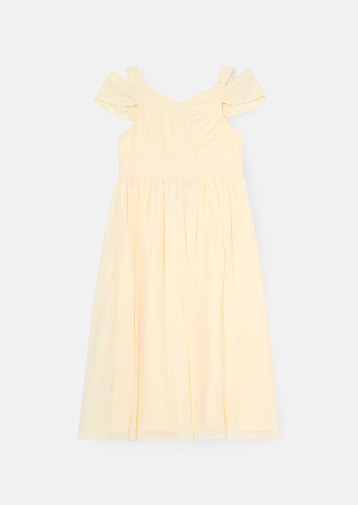 Lena Yellow Maxi Dress