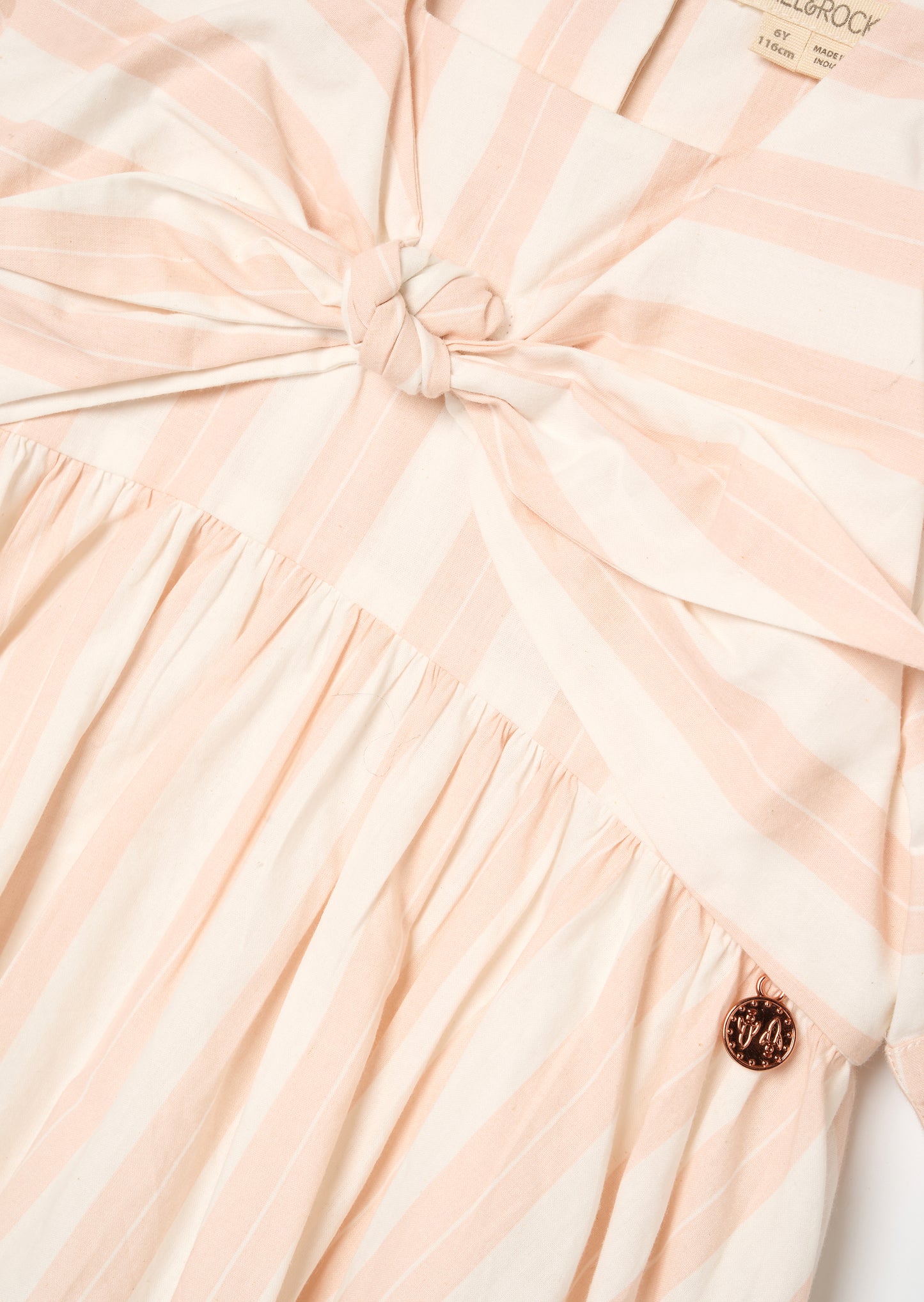 Palma Stripe Tie Front Dress