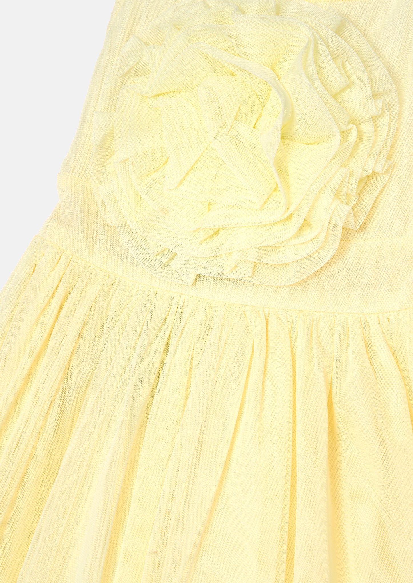 Lily Corsage Mesh Dress