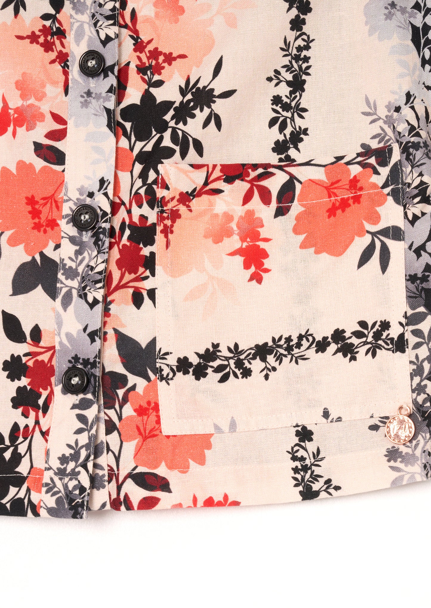 Brooke Print Linen Shirt
