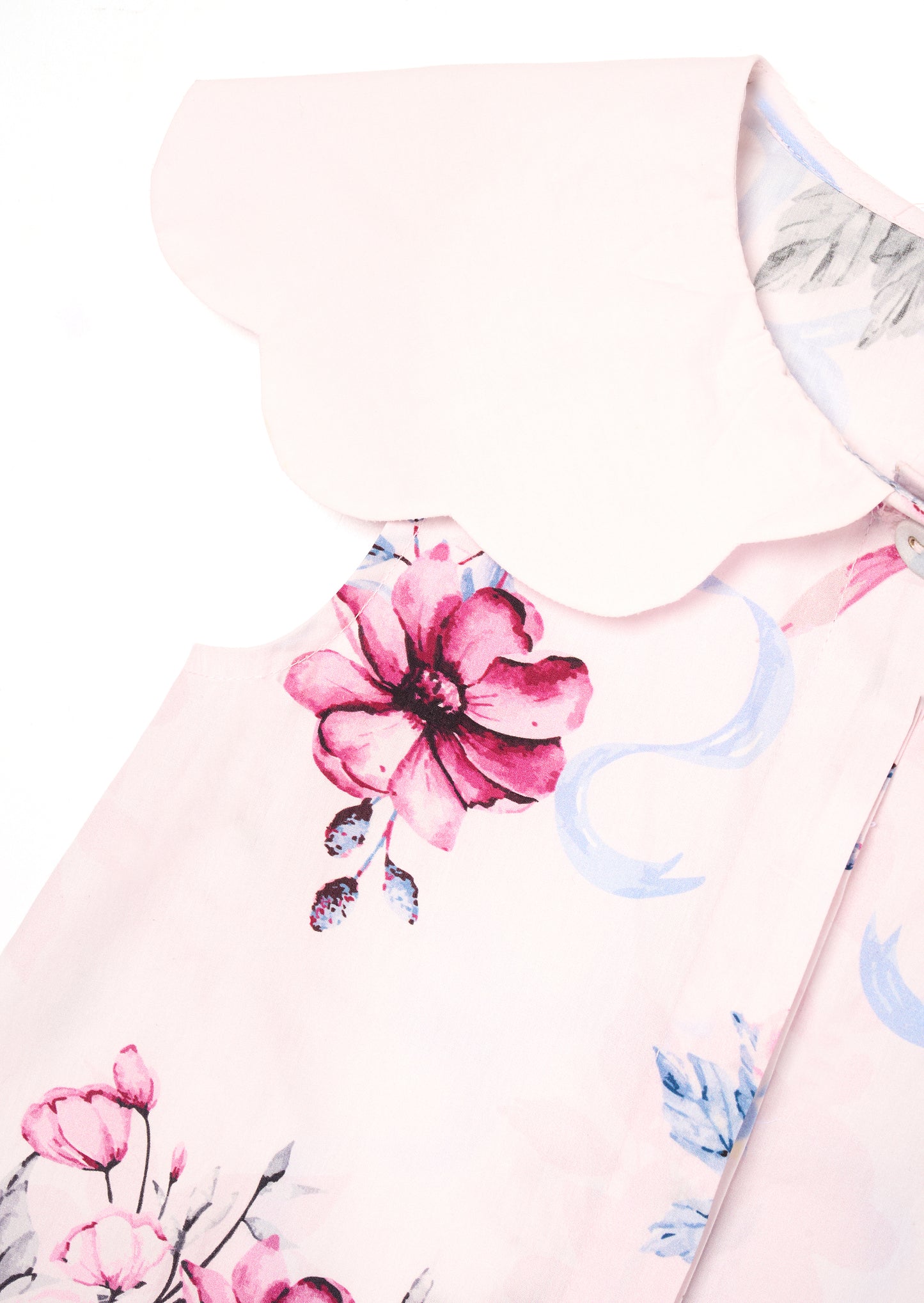 Cleo Scallop Collar Blouse