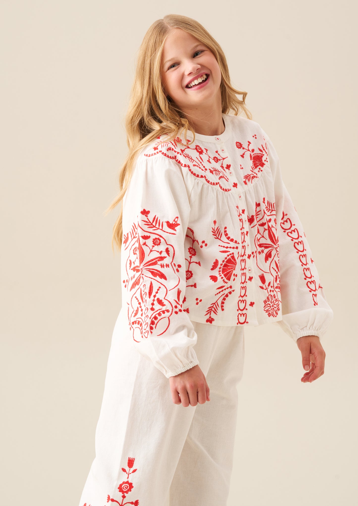 Pippa Embroidered Blouse