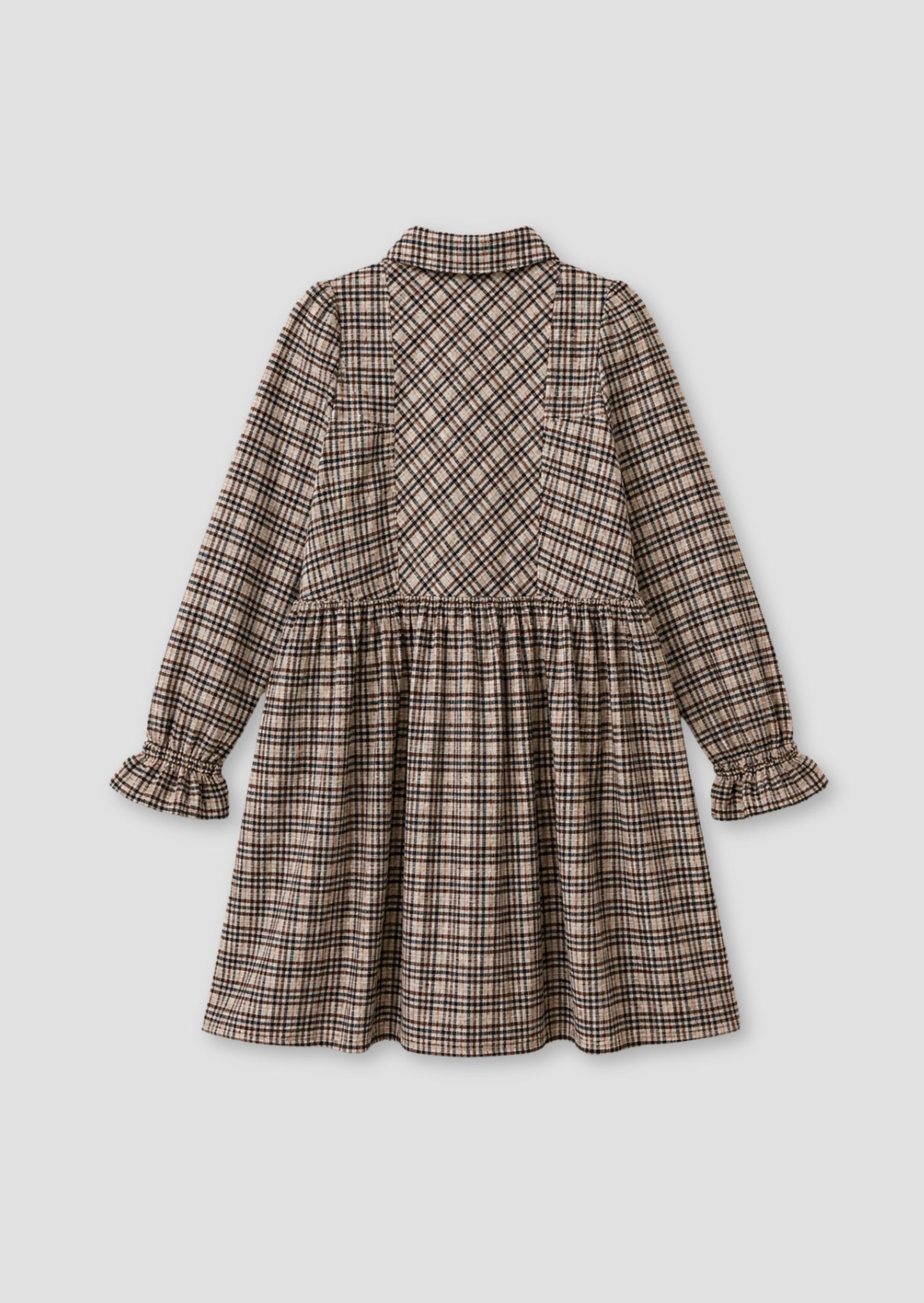 Marcia Check Shirt Dress
