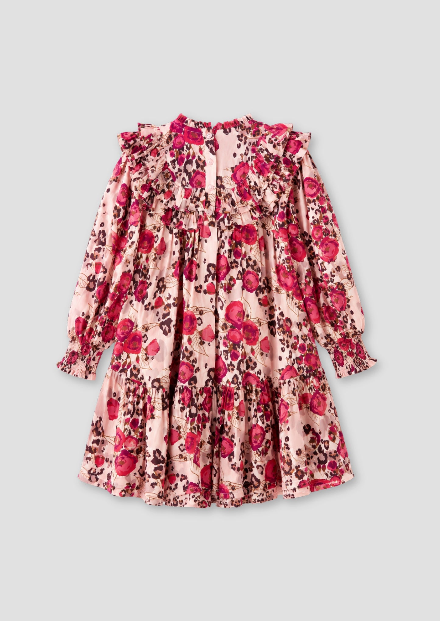 Lyra Animal Rose Print Dress