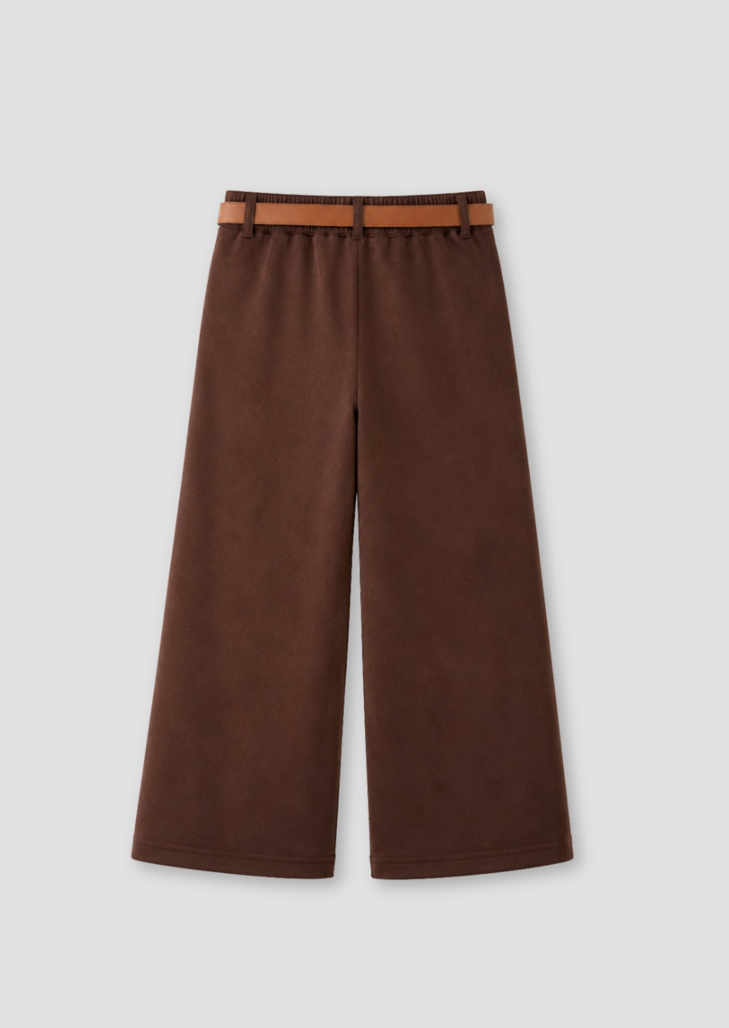 Kaia Suedette Wide Leg Trousers