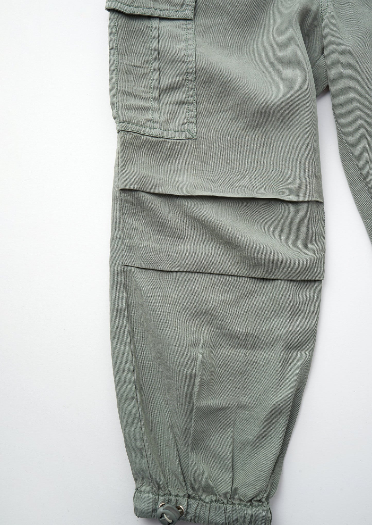 Carrie Green Parachute Cargo Trousers