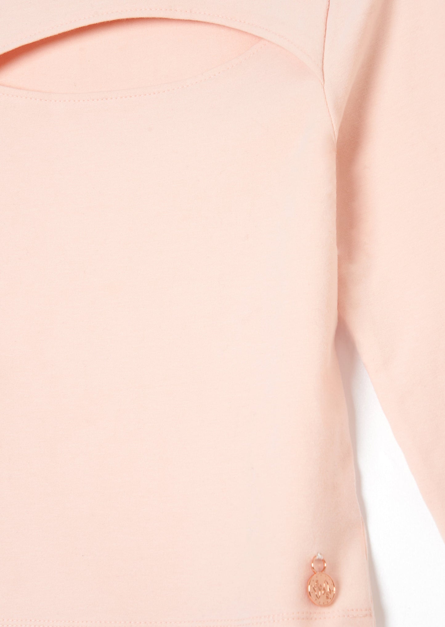 Elle Pink Long Sleeve Layered T
