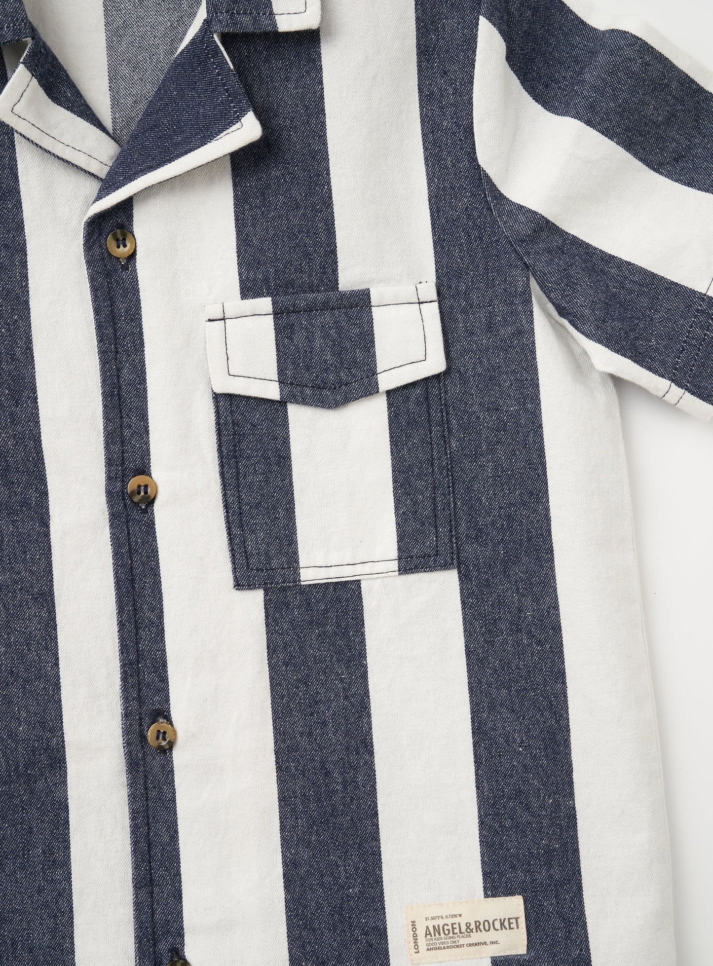 Jensen Stripe Short Sleeve Shirt