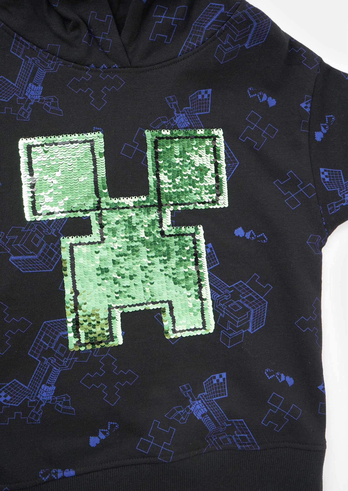Minecraft Sequin Hoodie