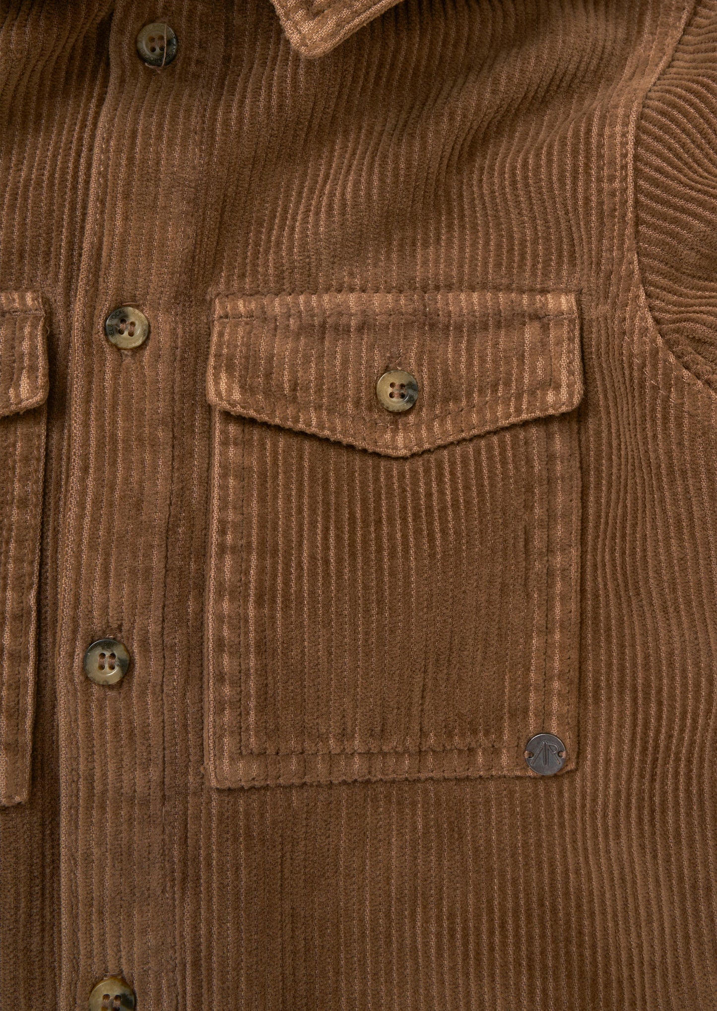 Fox Caramel Cord Shirt