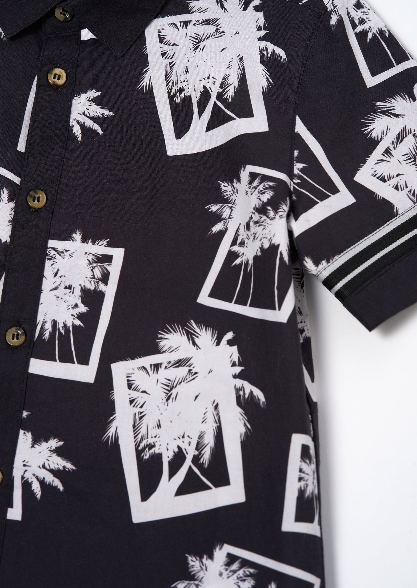 Jamie Black Photoprint Resort Shirt