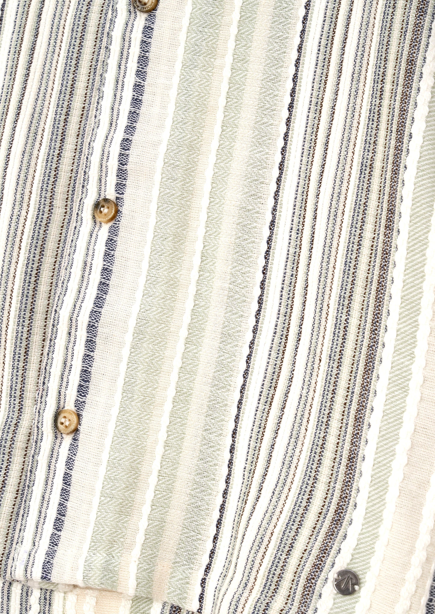 Moaksy Textured Stripe Resort Shirt