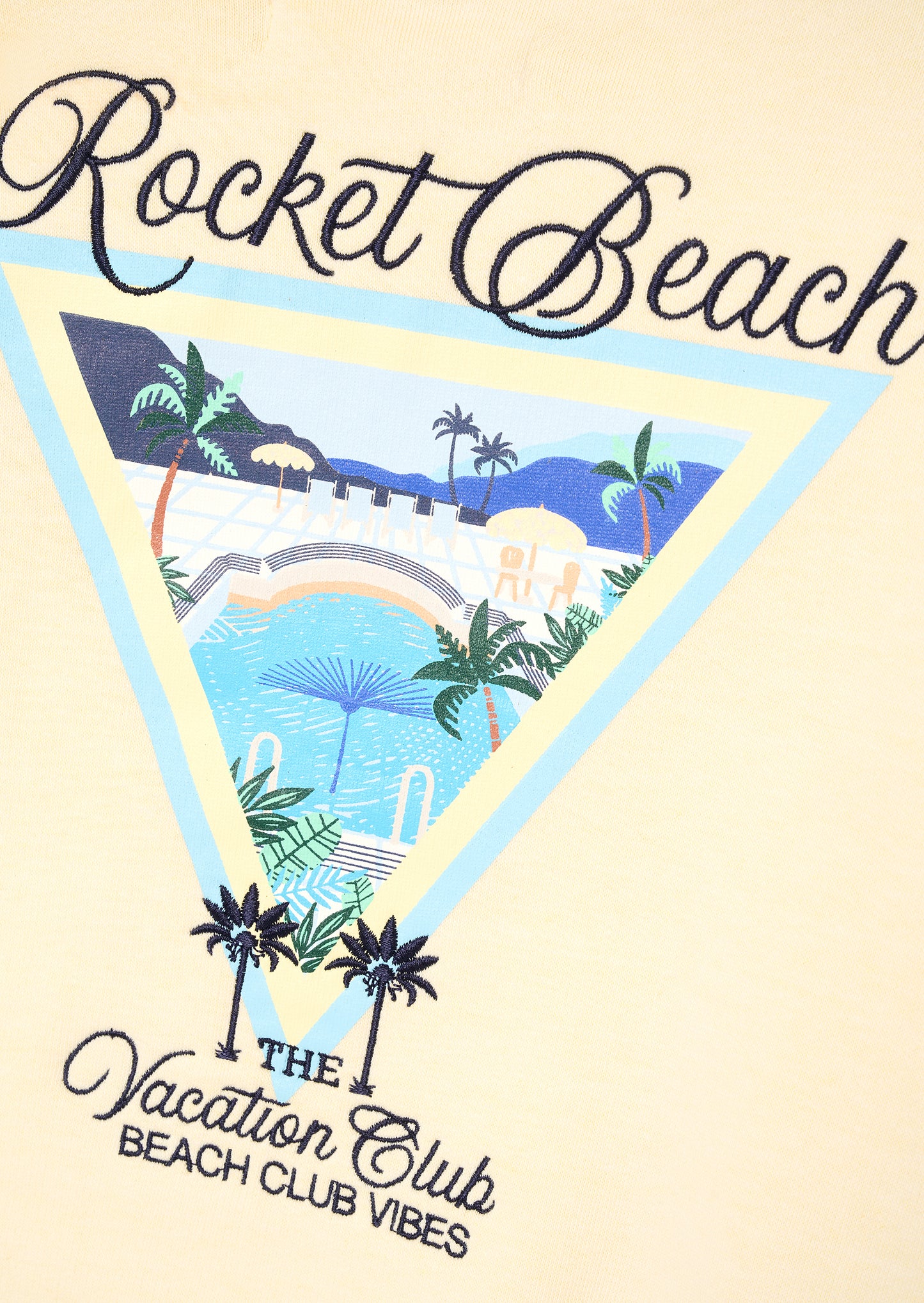 Quentin Beach Graphic Washed Sweat