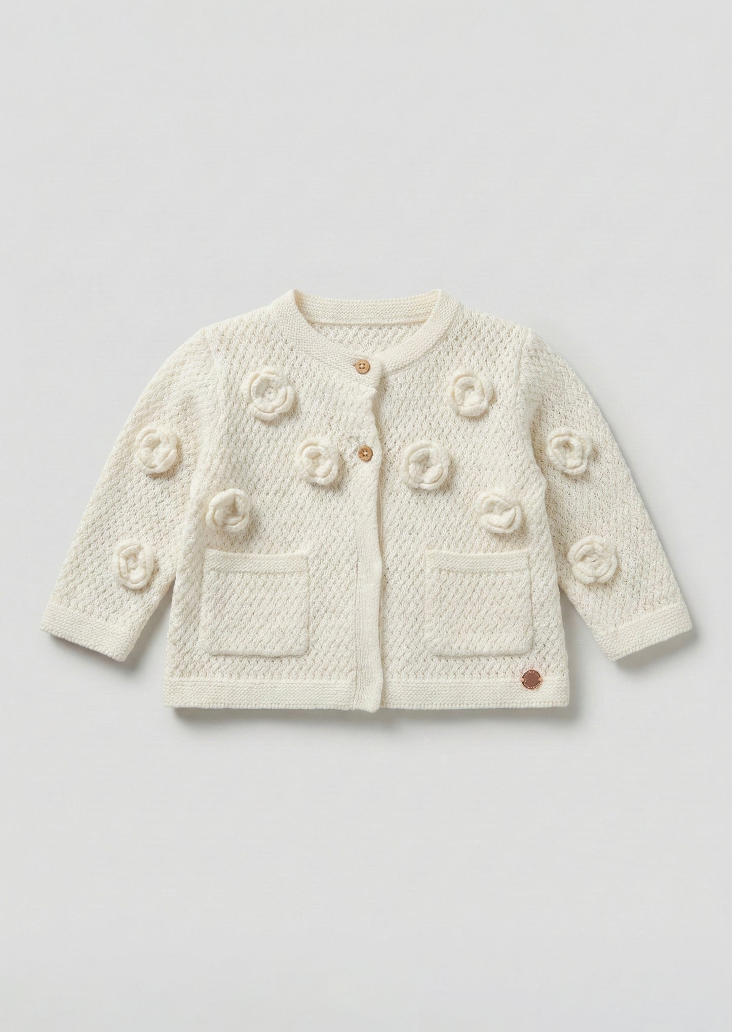 Dolly Flower Knit Cardigan