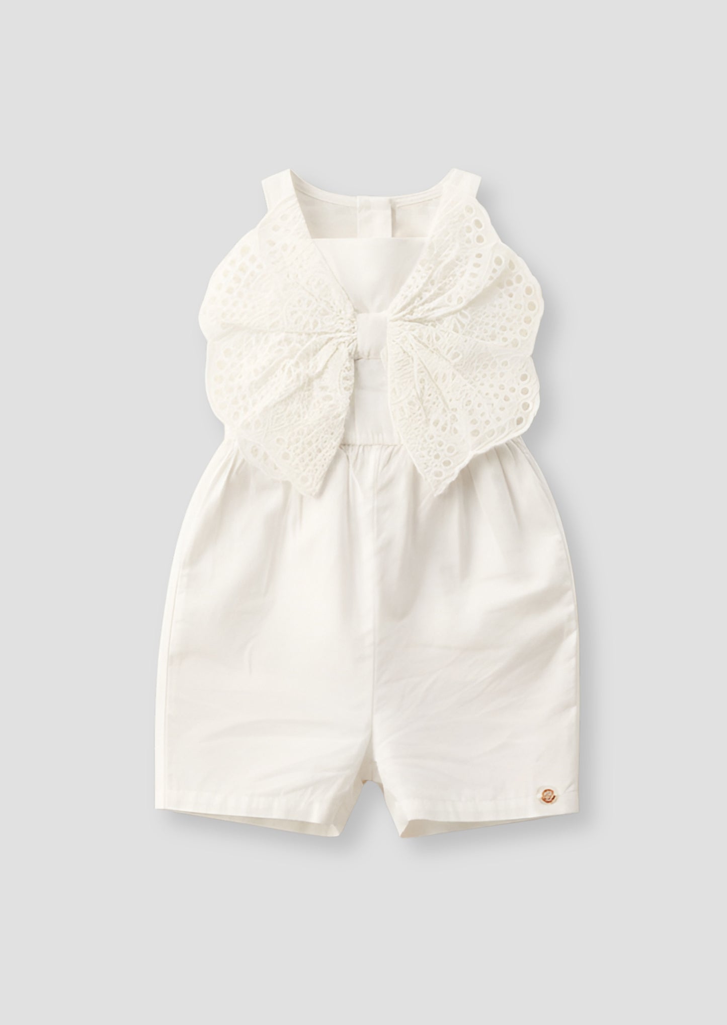 Natalia Broderie Bow Playsuit