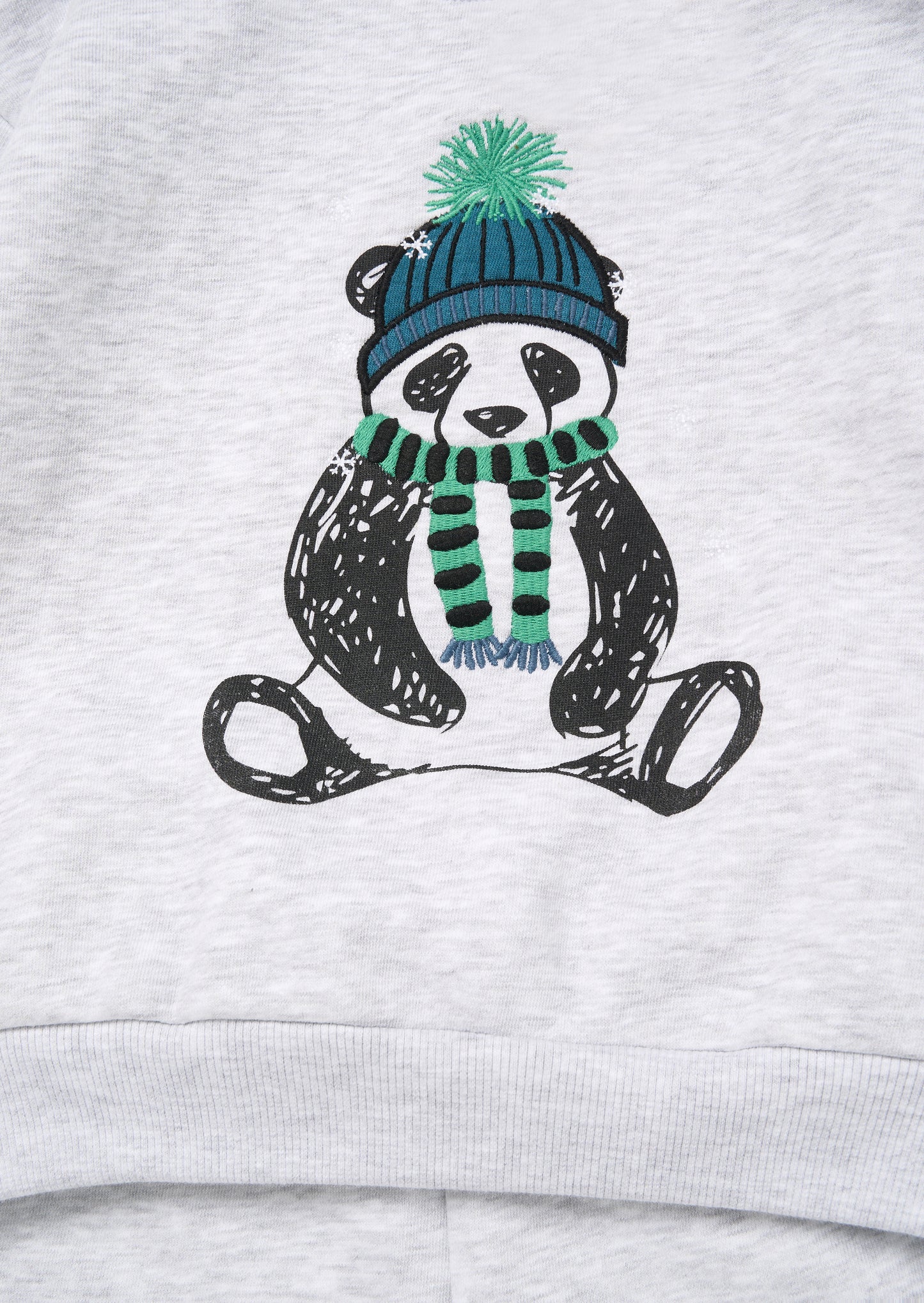Otto Winter Panda Sweat And Jogger
