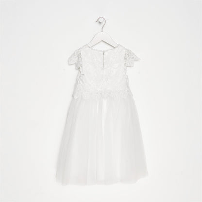Lucy Lace Ivory Bodice Dress