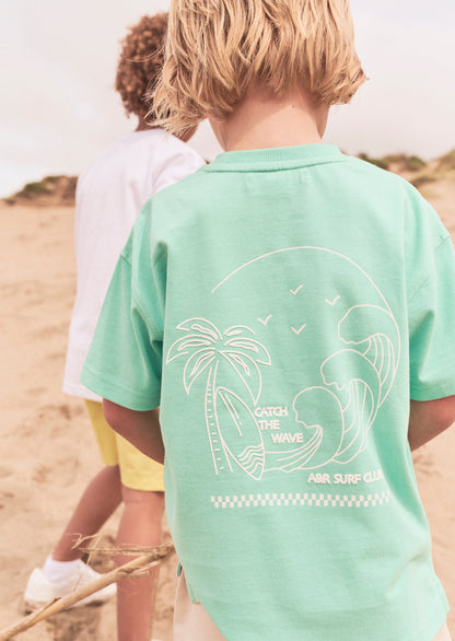 Jay Green Graphic Back Print T Shirt