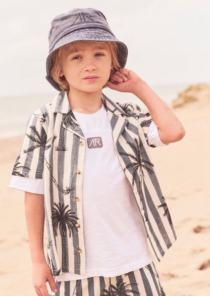 Navy Bucket Hat