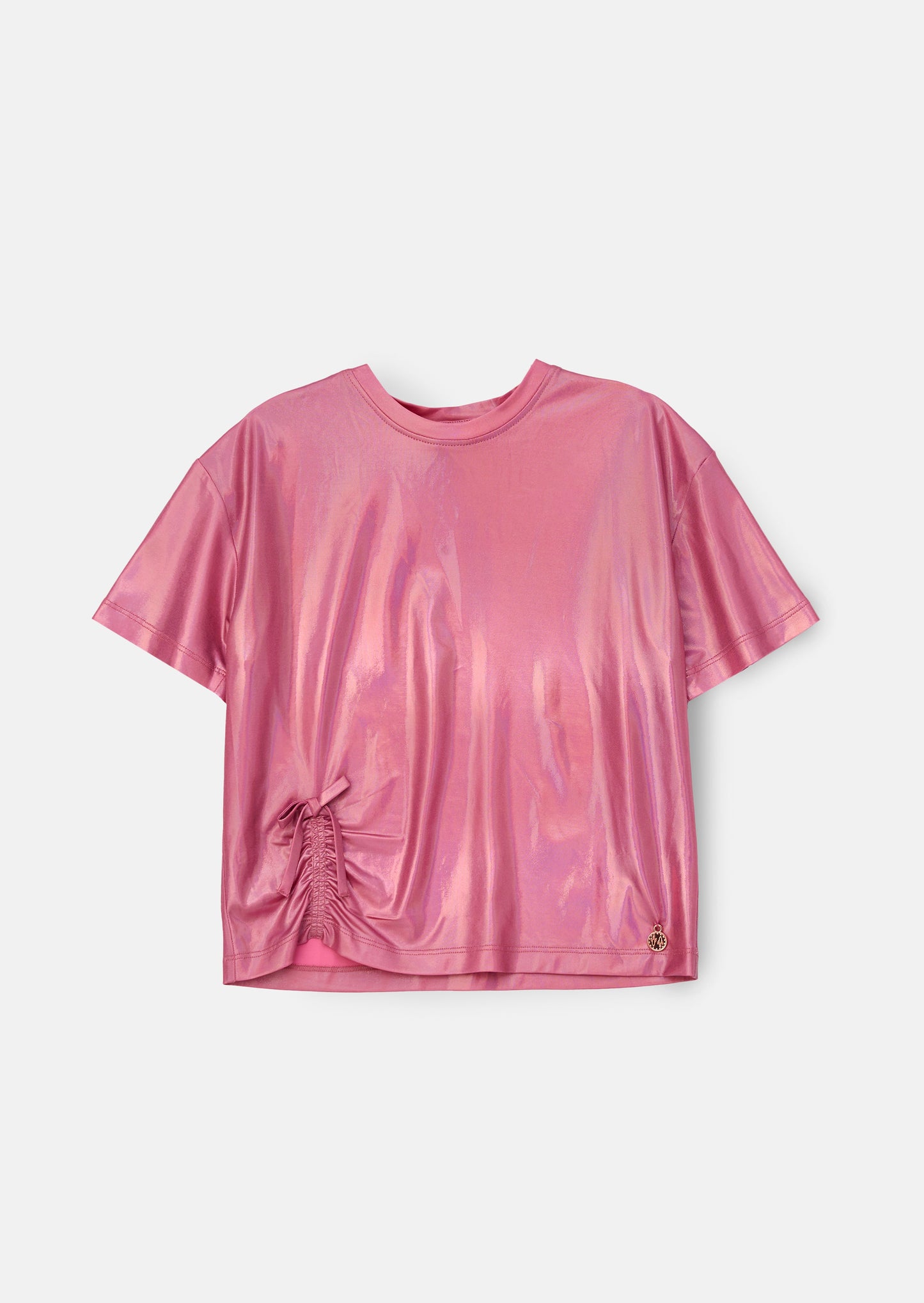 Luna Pink Foil Jersey Top