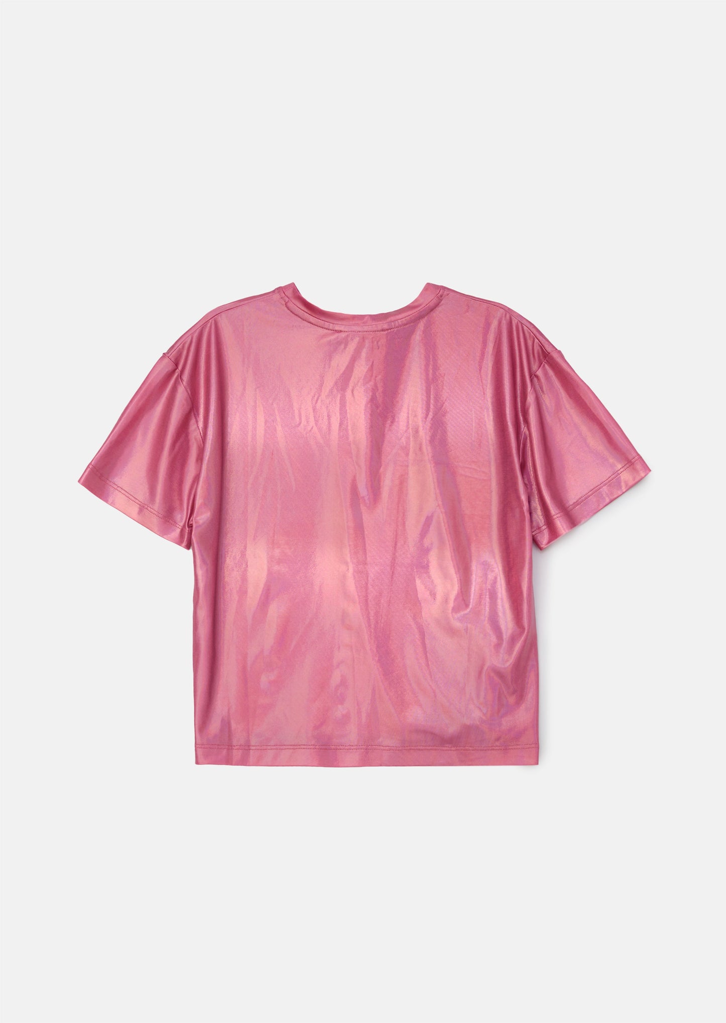 Luna Pink Foil Jersey Top