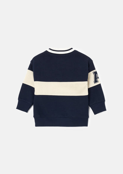 Slade Baby Navy Rugby Varsity Sweat