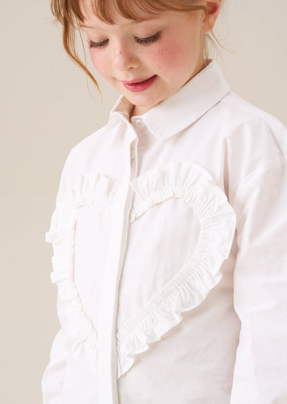 Adelle Frill Heart Shirt