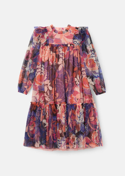 Eleanor Floral Mesh Dress