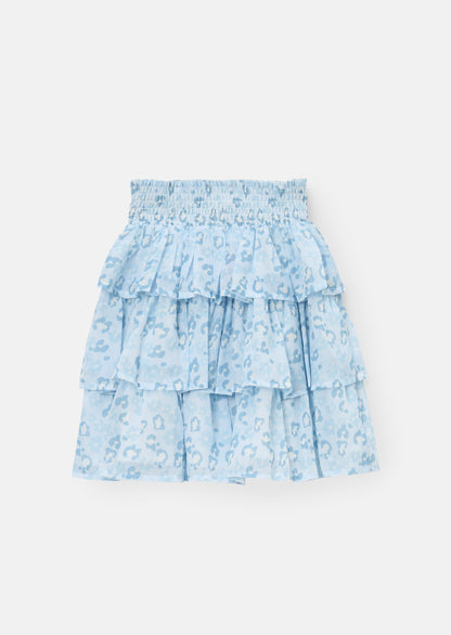 Polly Leopard Ra Ra Skirt