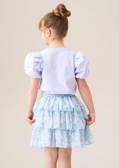 Polly Leopard Ra Ra Skirt