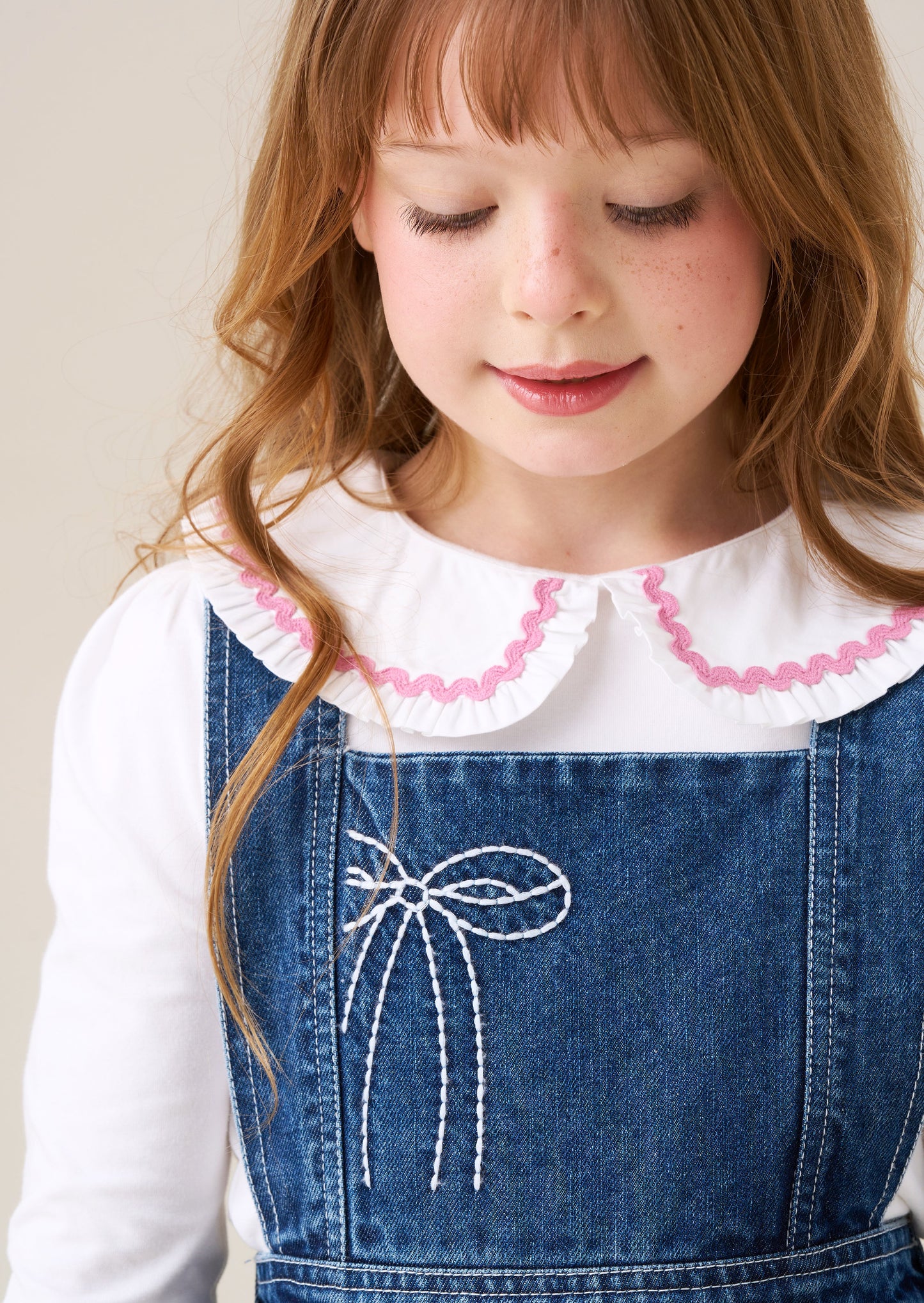 Trinity Collared Long Sleeve Top