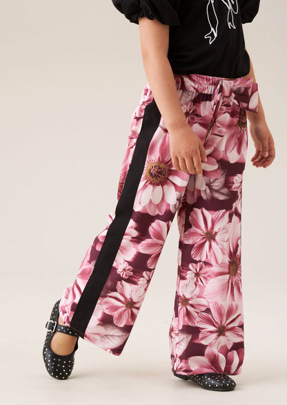 Estella Side Stripe Floral Trousers