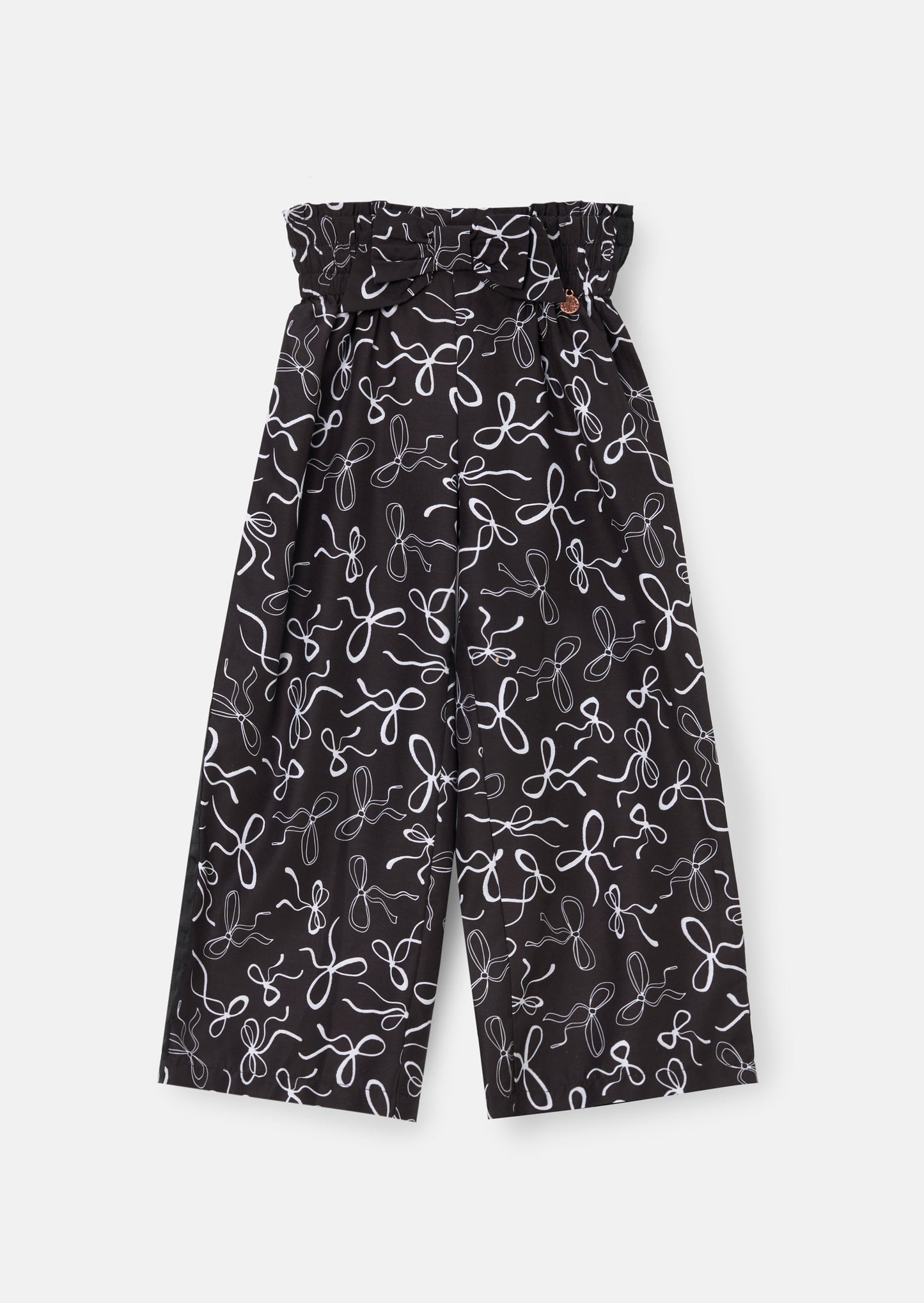 Serena Bow Print Trousers