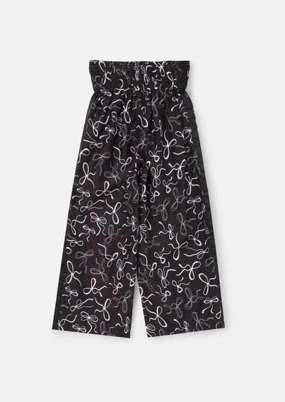 Serena Bow Print Trousers