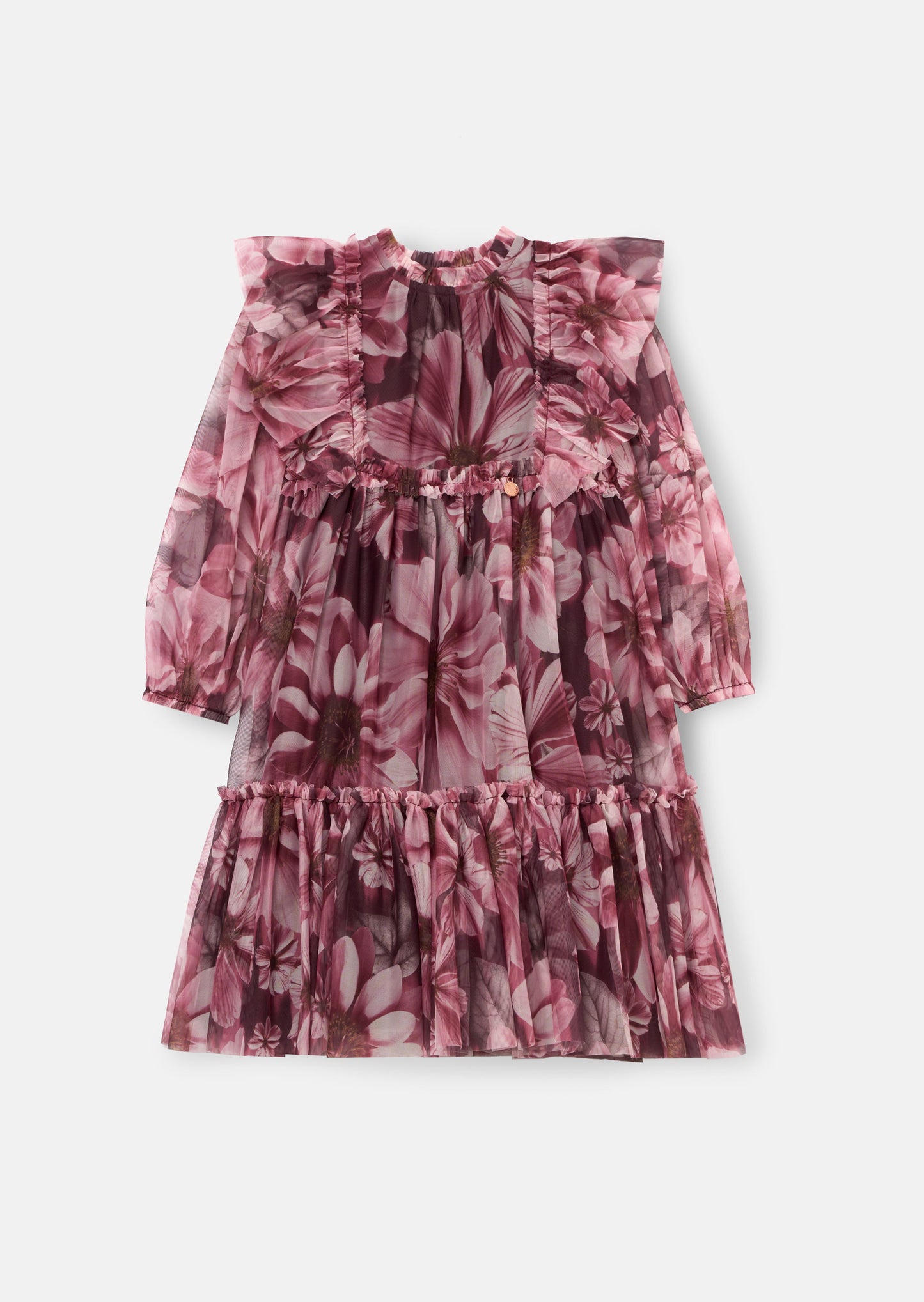 Estella Floral Mesh Dress