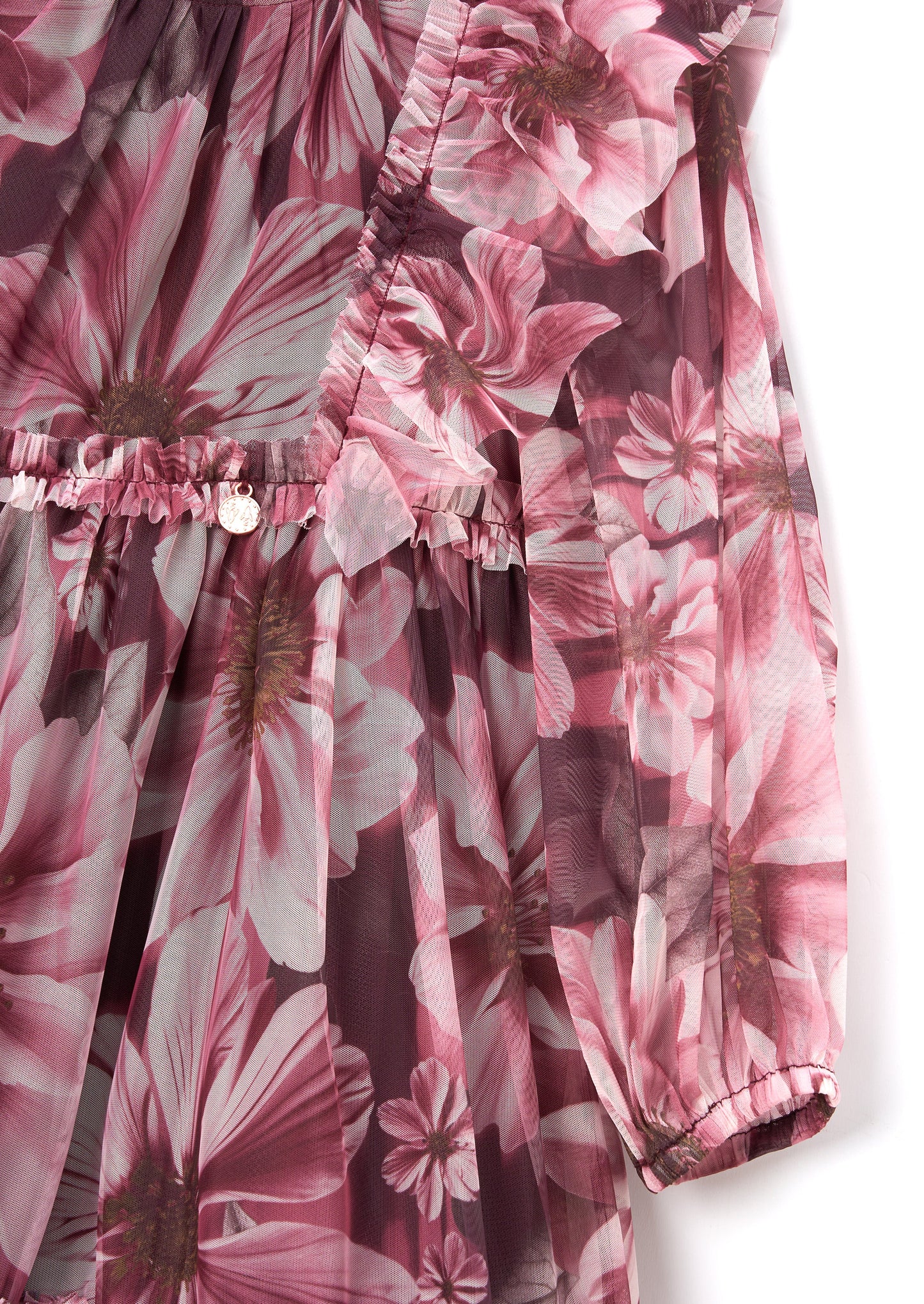 Estella Floral Mesh Dress