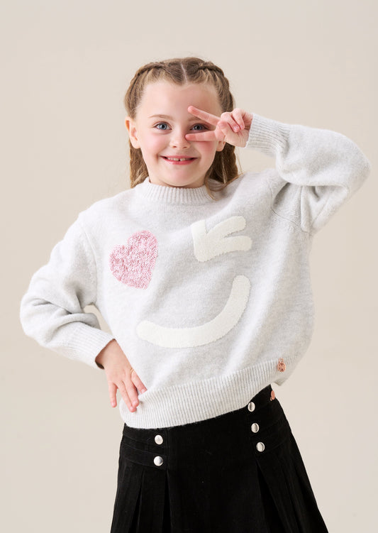 Verity Smiley Face Jumper