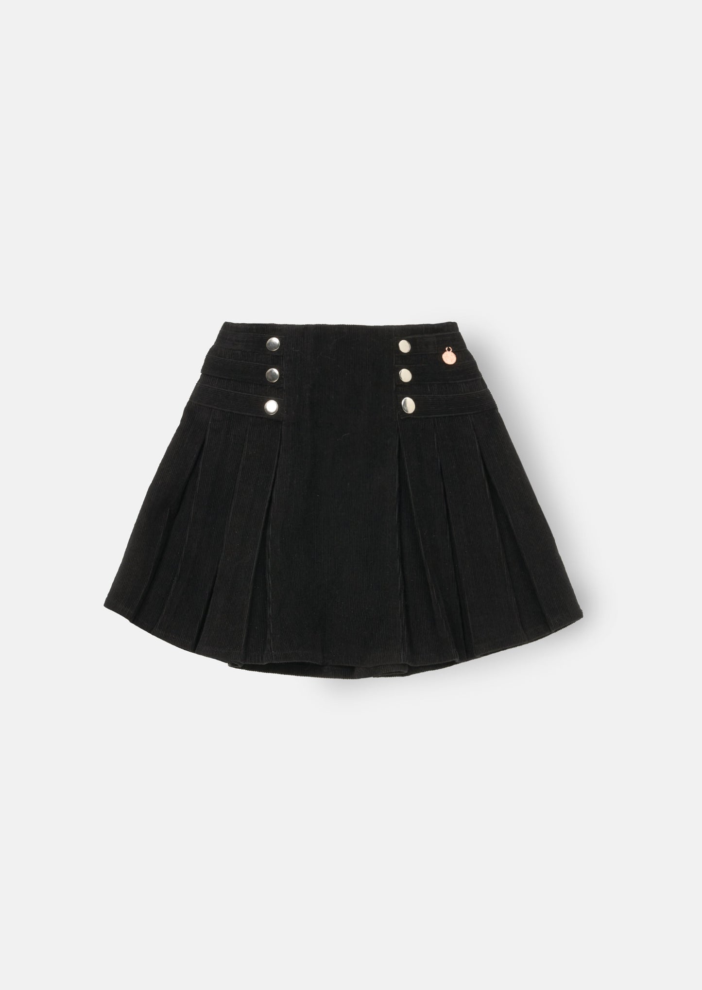 Lucile Cord Pleated Skirt