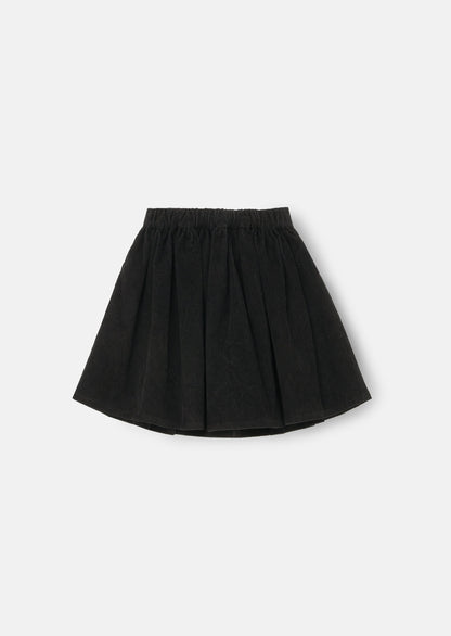 Lucile Cord Pleated Skirt