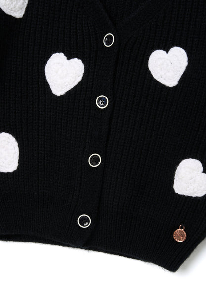 Everly Heart Cardigan