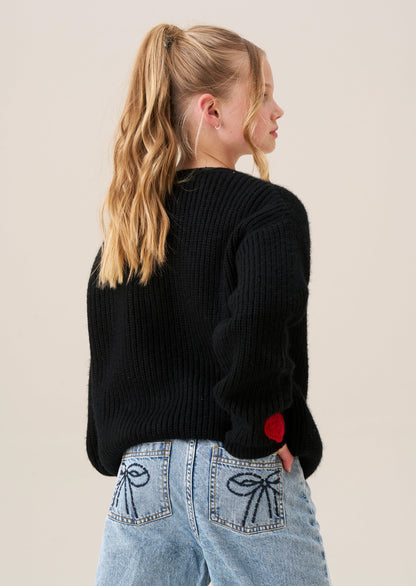 Everly Heart Cardigan