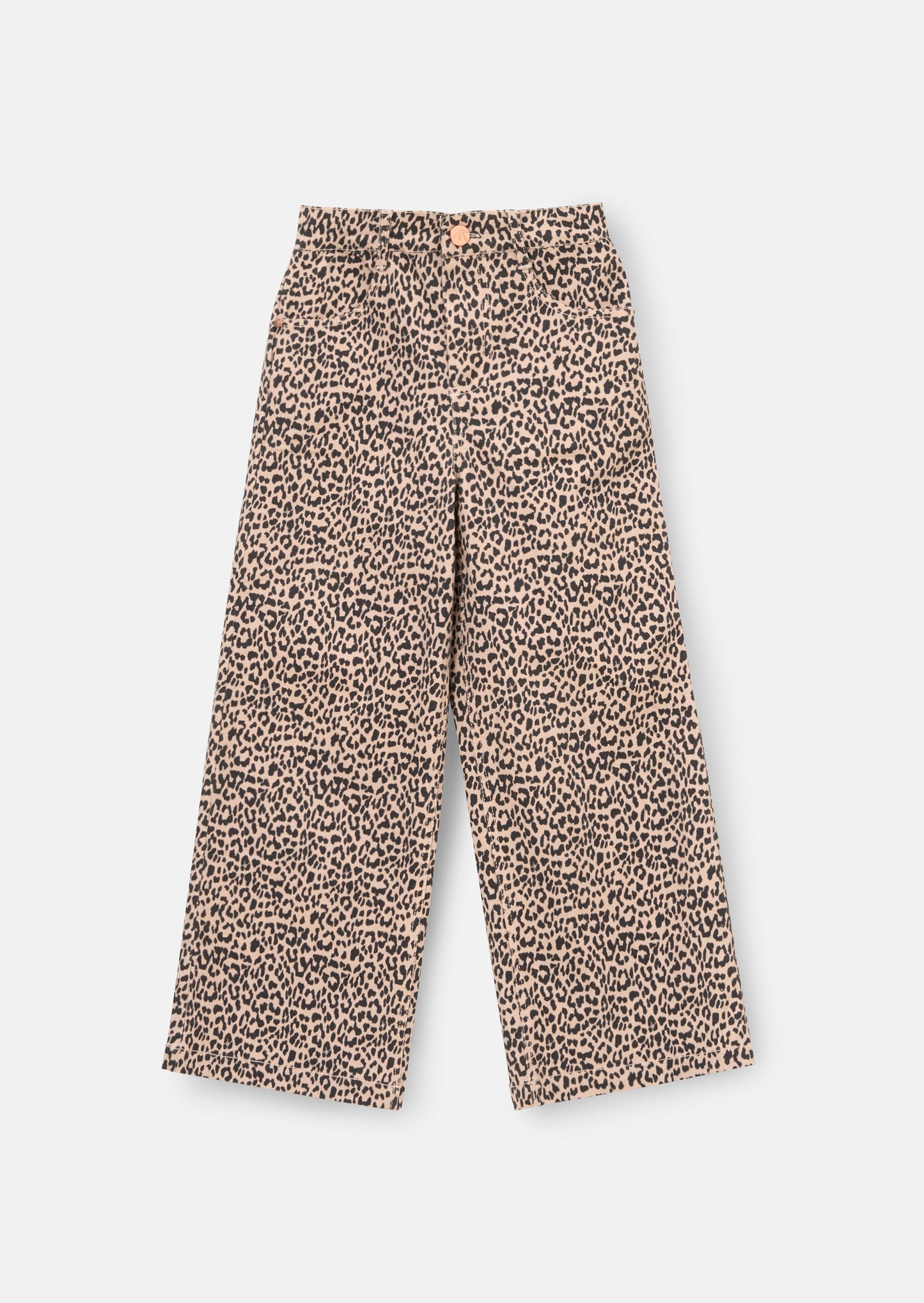 Danni Heart Pocket Leopard Jean