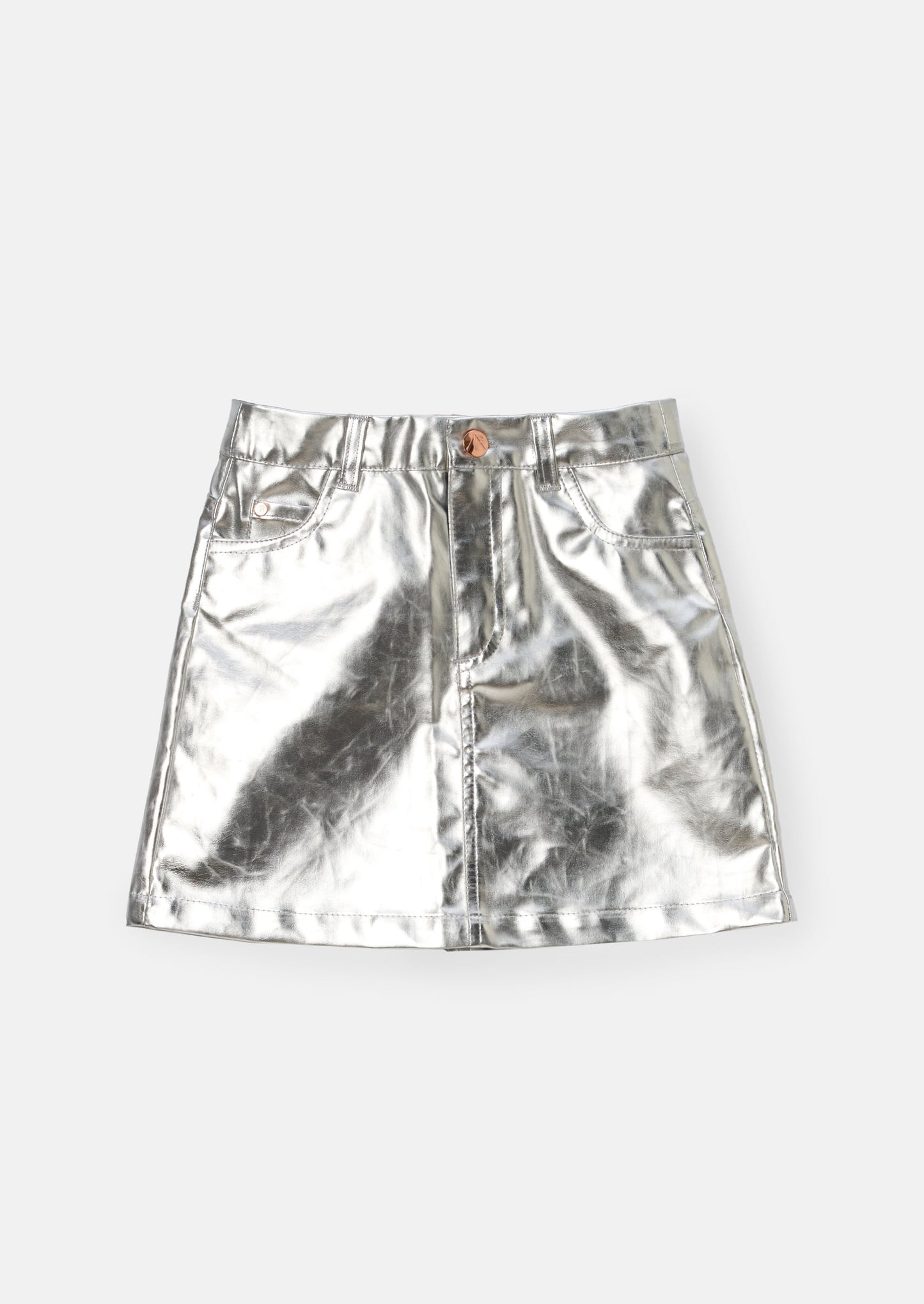 Mallory Metallic Mini Skirt