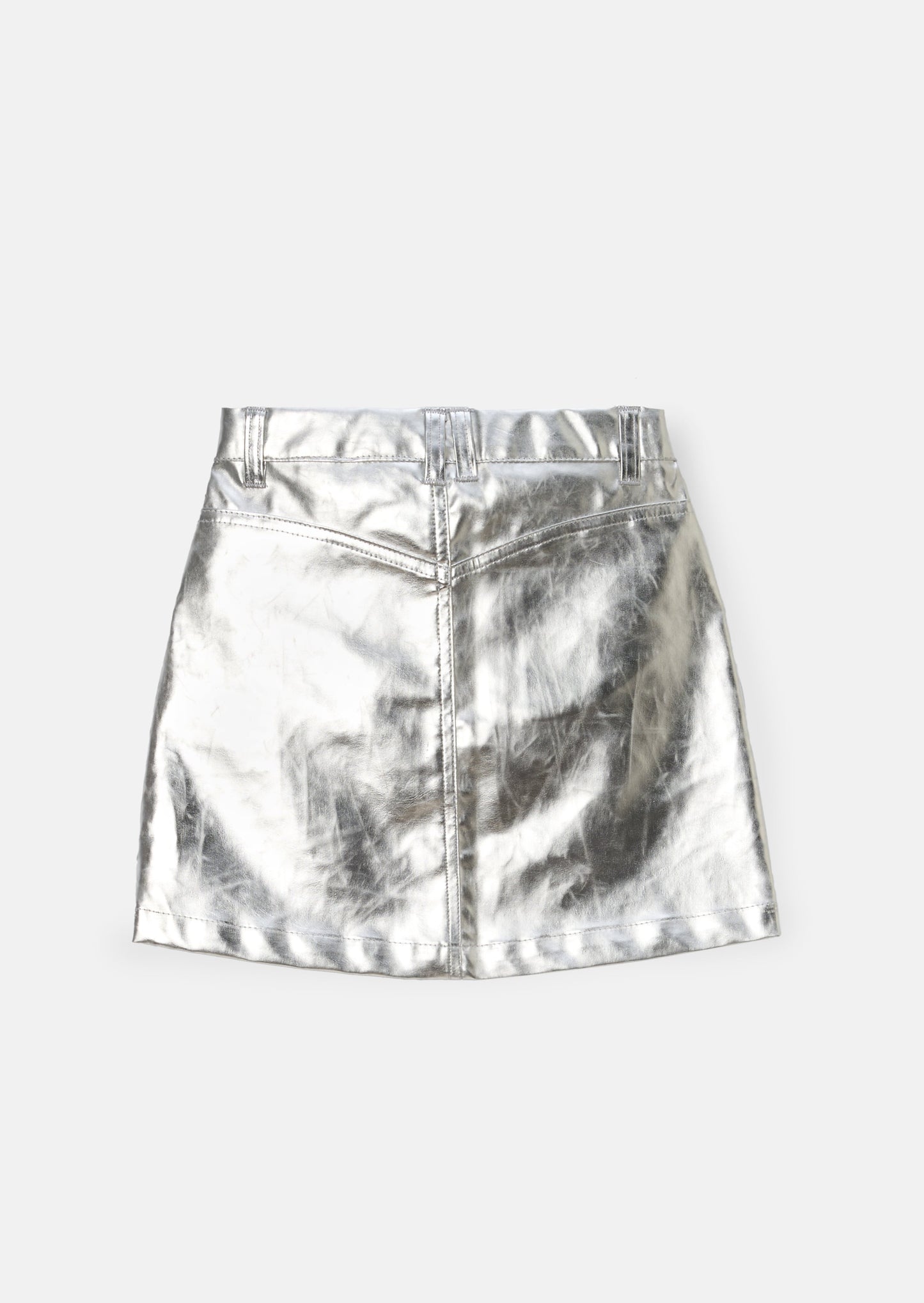 Mallory Metallic Mini Skirt