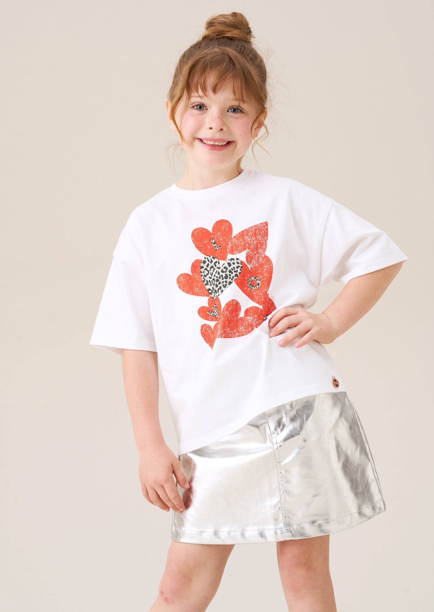 Mallory Metallic Mini Skirt